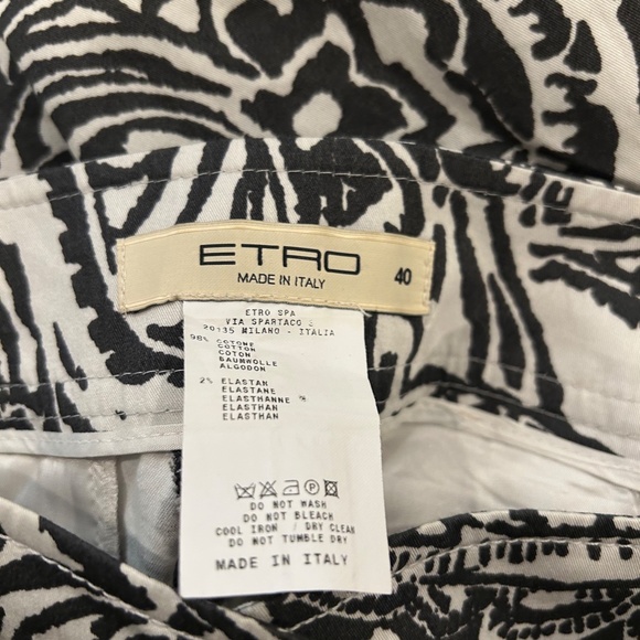 Etro Paisley Printed Trousers - Picture 3 of 3